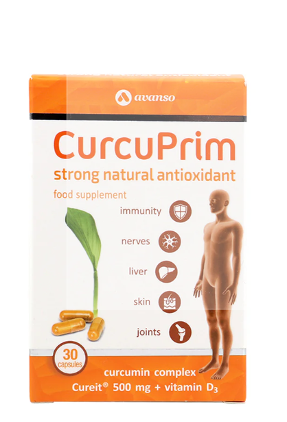 Avanso Curcuprim 30 Cap